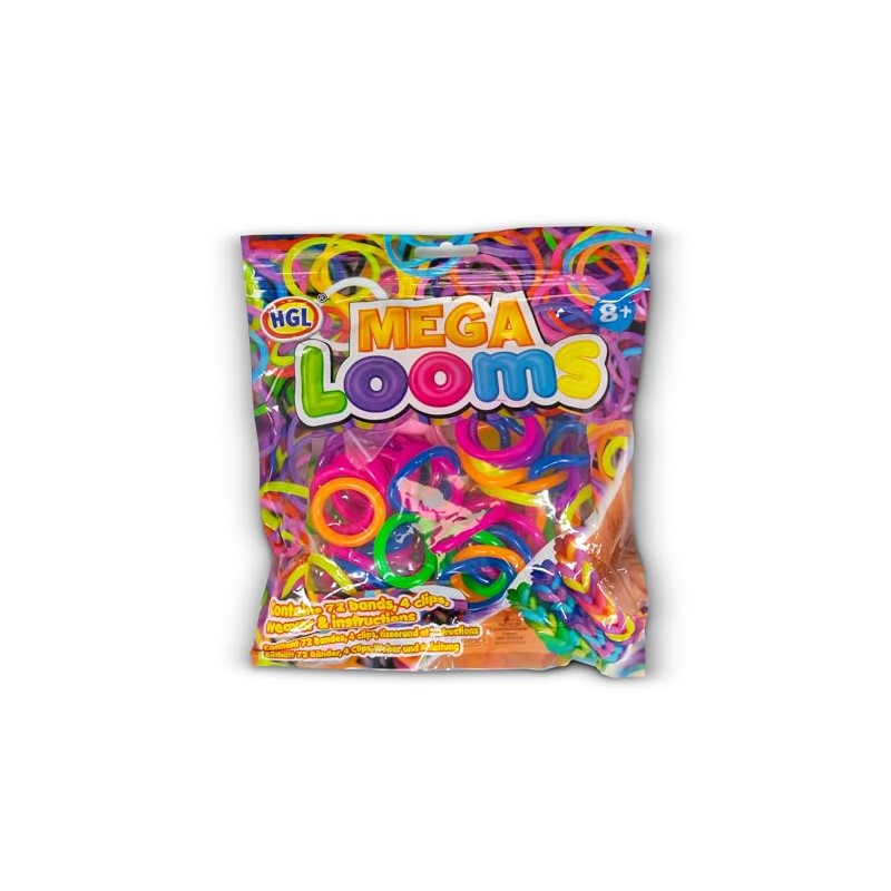 HGL SV21637 MEGA Looms-Create Bracelets and Accessories, Multiple Colours