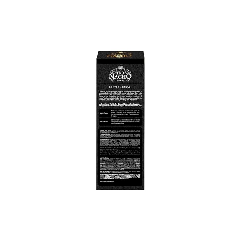 Tío Nacho Shampoo Control Caspa Con Propóleo. Botella Con 415ml