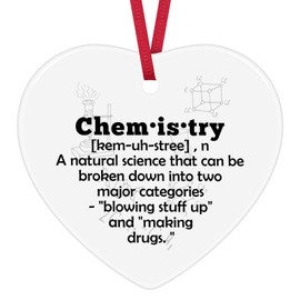 Chemistry Gifts for Women Men Chemistry Teacher Gifts Birthday Christmas Ornament Keepsake Gifts for Chemistry Lovers Science Teacher Students Professors