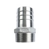 LOZOME 2" Male Thread to OD 50mm Barb Hose Pipe