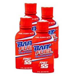 BAITFUEL Gel Fish Attractant Scientifically Proven Long-Lasting Gel X55 Scent Formula | 5 oz., 4-Pack