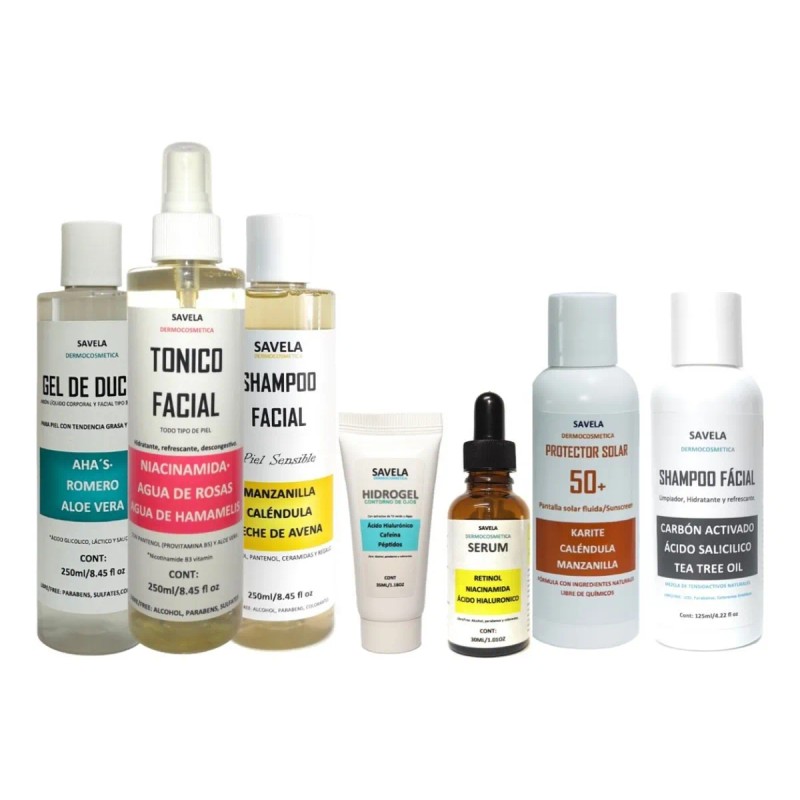 17 Serum, Facial, Paquete Personalizable.