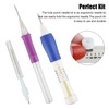 EEEKit DIY Magic Embroidery Pen Set Punch Needle Stitching Knitting