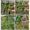 Biswing Impact Sprinkler Head on Tripod Base, Heavy Duty Lawn