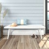 Plank+Beam Entryway Bench, Wooden End of Bed Bench for Bedroom,