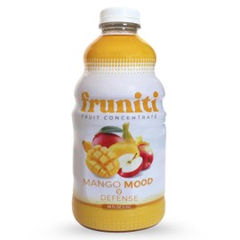 Fruniti Mango Smoothie Mix - Immunity + Antioxidants - No Sugar Added - Vitamin C, Zinc, & Echinacea - Pineapple, Apple, Banana, Mango Purée - Makes 24 Smoothies