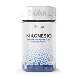 Súluu Magnesio | Gomitas Vitaminadas, Estrés Reducido, Energía Renovada y Apoyo Muscular | 60 Gomitas | Sabor Mango| Lactato de Magnesio, Citrato de M