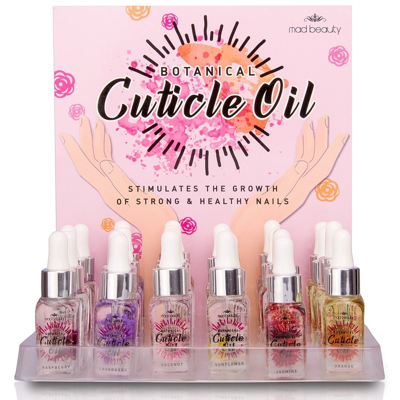Lavender Scented Nail Botanical Cuticle Oil 10ml - Mad Beauty