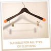 ABOOFAN 10Pcs Plastic Hanger Shoulder Tip Protectors Versatile End Caps