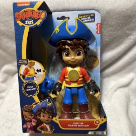 NICKELODEON SANTIAGO OF THE SEAS Light-Up TALKING SANTIAGO  Fisher Price BNIB.