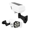 Solar LED Wall Light Simulated Camera Induction Lamp Remote Control