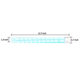 Feefir UV Light Sanitizer Replacement Light Bulb with Ozone,UVC Home Disinfection Device Light Bulb,38W UV Light Bulb,1 Count