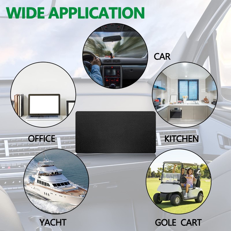 xbrtaia Dashboard mat Rubber Non-Slip mat, 15.7"x7.8" Large Size car