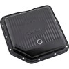 Black Steel GM TH-350 Transmission Pan, 2-Inch Deep, Stock Capacity,