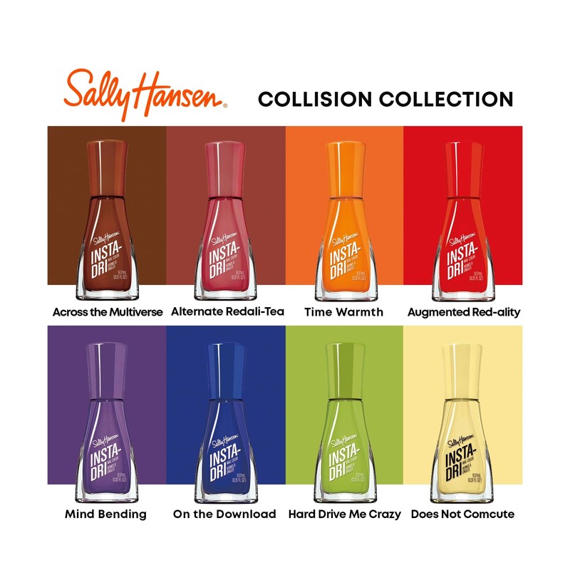 Sally Hansen Insta-Dri Nail Polish | Quick Dry, Long Lasting,