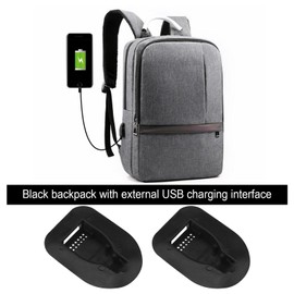 The Lord of the Tools USB 2.0 Charging Cable USB 2.0 Male to USB Female Panel Mount for Work Backpack USB Charging Port, Black