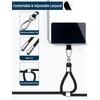 BFSD·DM Cell Phone Lanyard, Universal Crossbody Patch Phone Lanyards,Adjustable Nylon