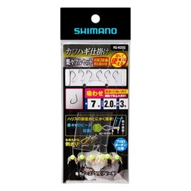Shimano (SHIMANO) Easy Full Set for Flatfish Fishing, Baiting (2-Piece Set + 10 Replacement Hooks) No. 7.0 RG-KD2Q