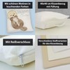 speecheese Otter Pillow with Saying Sleeping Corner Ottler Baby Relaxing