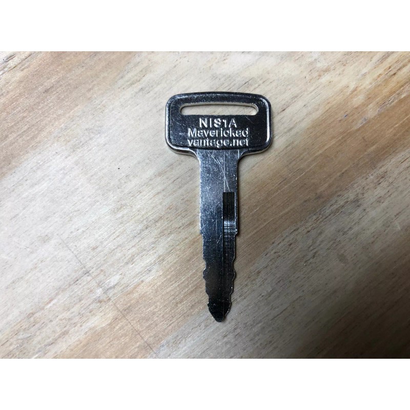 Maverick 10 IGNITION KEYS for NISSAN FORKLIFT/HEAVY