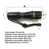 UltraFire 11-Inch Signal Traffic Wand LED Flashlight with Strobe Mode,