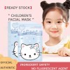 5pcs Nourishment Facial Mask Skincare Cartoon Design