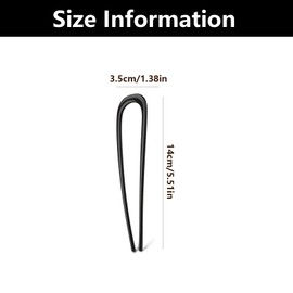 3PCS French Hair Pins for Women, French Pin, French Twist Hair Pin, For Women Girls All Hairstyle Decorative Accessories(Gold/Silver/Gun Black)