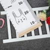 Growth Chart for Children Wooden Wall Hanging Kid Height Measuring