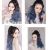 Women's Bowknot Ponytail Wig Long Curly Hair Extensions Point Wig