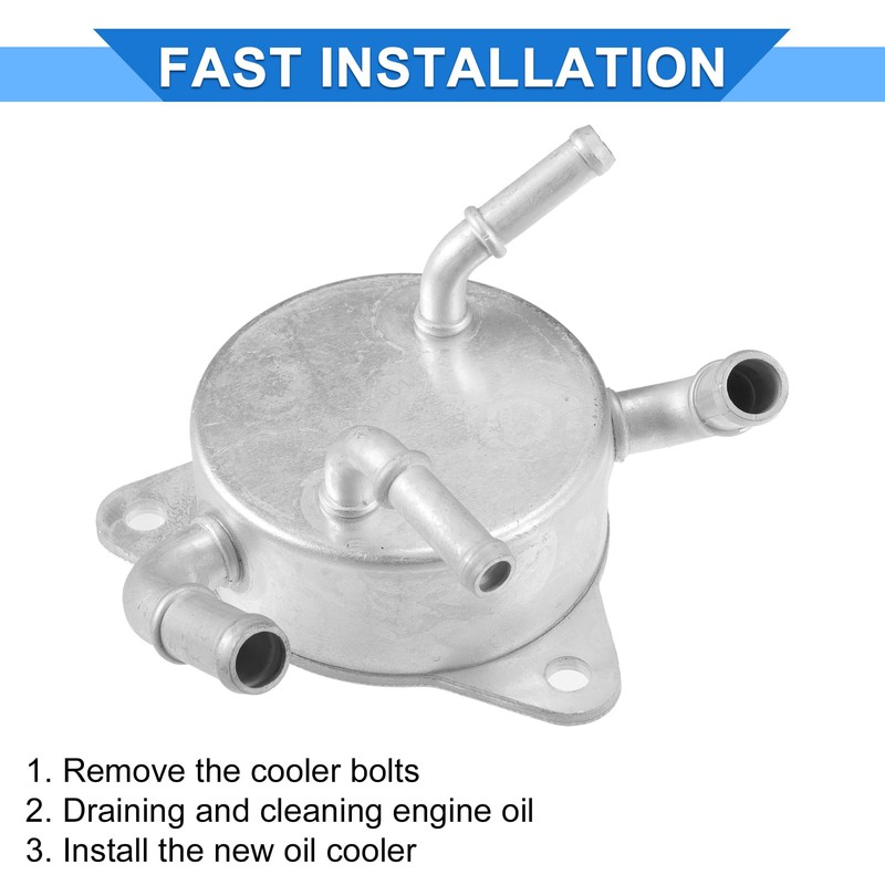 VekAuto Engine Oil Cooler Compatible for Honda Civic 2006-2011, Durable