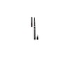 twist-up Lip and Eyeliner pencil with sharpener- Dual ended, waterproof,