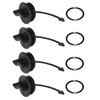 (4-Pack) Exact Replacement Part Compatible with SeaDoo Drain Plug GTI
