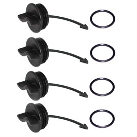 (4-Pack) Exact Replacement Part Compatible with SeaDoo Drain Plug GTI SE LIMITED RENTAL GTS PRO Spark WAKE 130 155 4 TEC 2011-2014 292001352 292001320