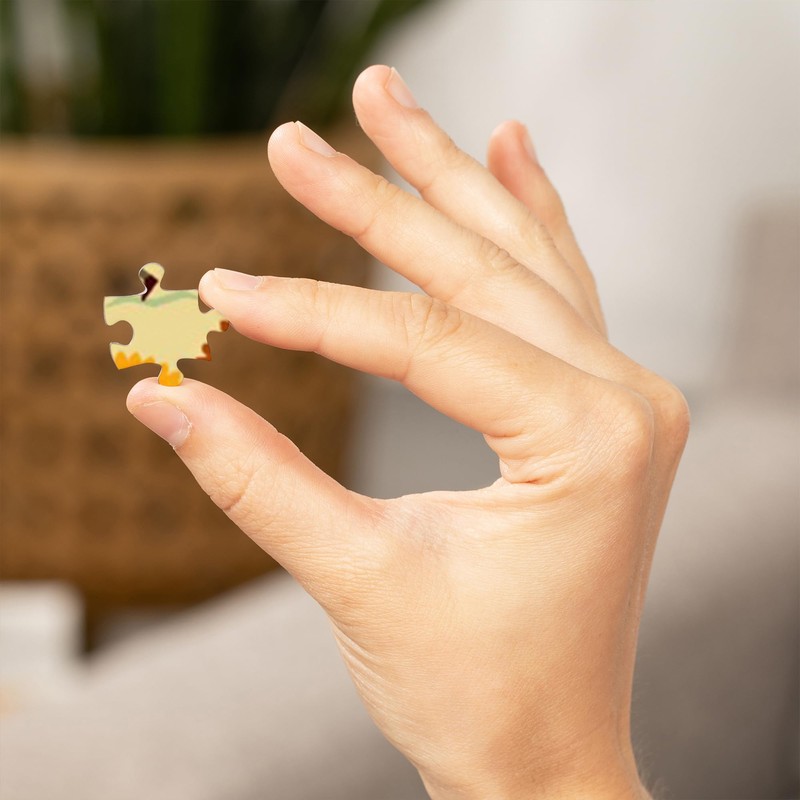 Lantern Press 1000 Piece Jigsaw Puzzle, Wisconsin, Geometric