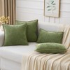 MIULEE Pack of 2 Couch Throw Pillow Covers 20x20 Inch
