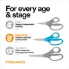 Fiskars 6" Left-Handed Big Kids Scissors for Ages 8-11, Scissors