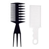 JCUGSBS Barber Comb for Men, Fade, Curved Positioning, Professional Hair