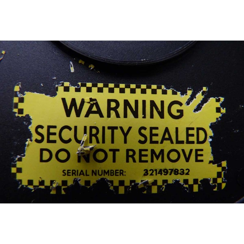 Yellow Tamper-EVIDENT Security Labels Warning Security Sealed DO NOT Remove