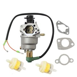 HQ parts compatible with Champion Power Equipment CPE 41115 5000 6000 Watt Gas Generator Carburetor Auto & Stop Switch