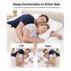 Couple Memory Foam Pillow with Arm Channel Side Sleeper Neck