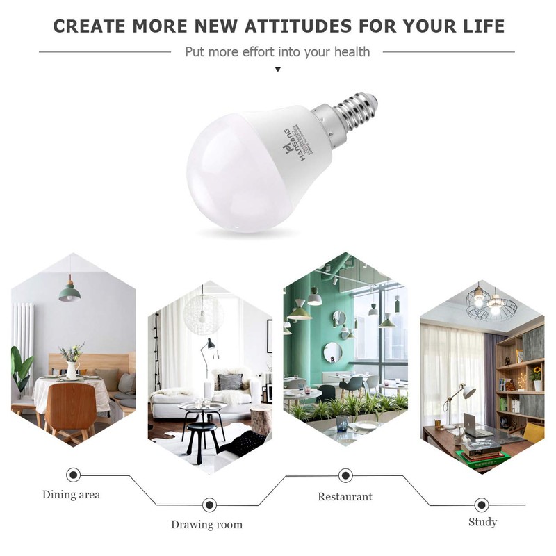 Ceiling Fan Light Bulb E12 LED Bulb 4000K Natural Daylight
