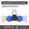 Kirchhoff T-transition piece with internal thread, plastic 3/4 inch x