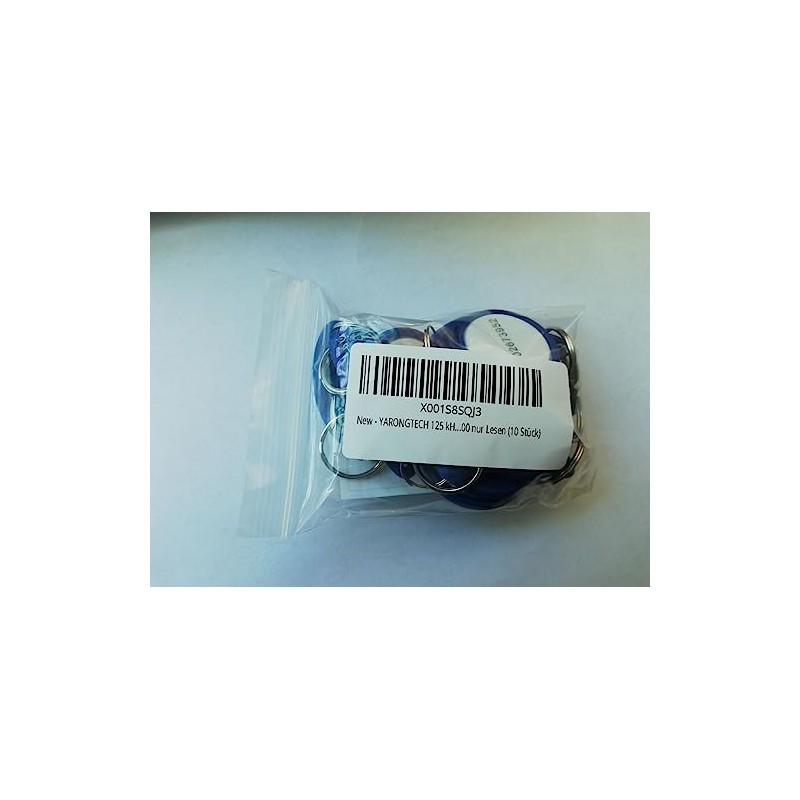YARONGTECH 125KHz RFID Tags EM4100 Read Only (Pack of 10)