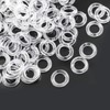 Quzhou 200 Pieces Roman Blind Curtain Rings Clear Plastic Rings,