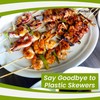 Perfect Stix Wooden Corn Dog Stick Skewers 8.5" x 3/16"