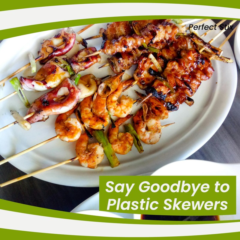 Perfect Stix Wooden Corn Dog Stick Skewers 8.5" x 3/16"