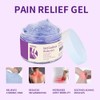Joint Purple Gel, Cooling Massage Cream with Turmeric for Back,