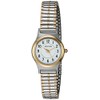 Armitron Women's 75/5420WTTT Easy To Read Dial Two-Tone Expansion Band