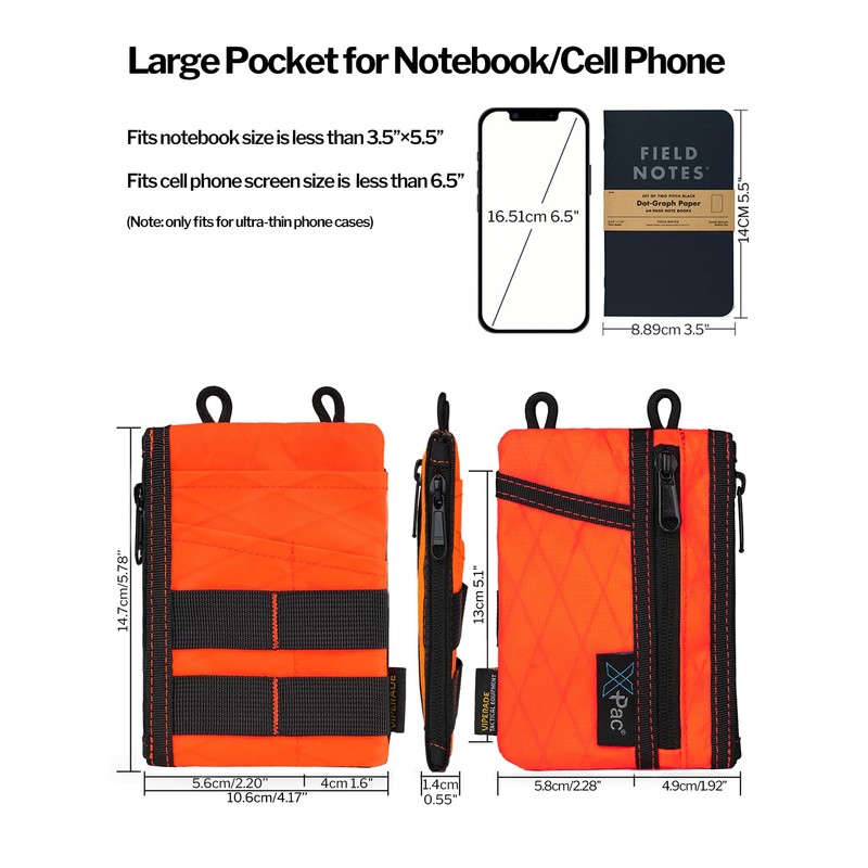 VIPERADE VE18N X-Pac EDC Pouch Tool Organizer, Multifunction Small Tools
