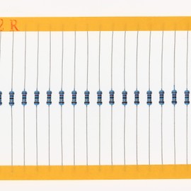 HUABAN 200 Pieces 0.25 Watts 1/4W 82R 82 Ohm 1% Metal Film Resistor